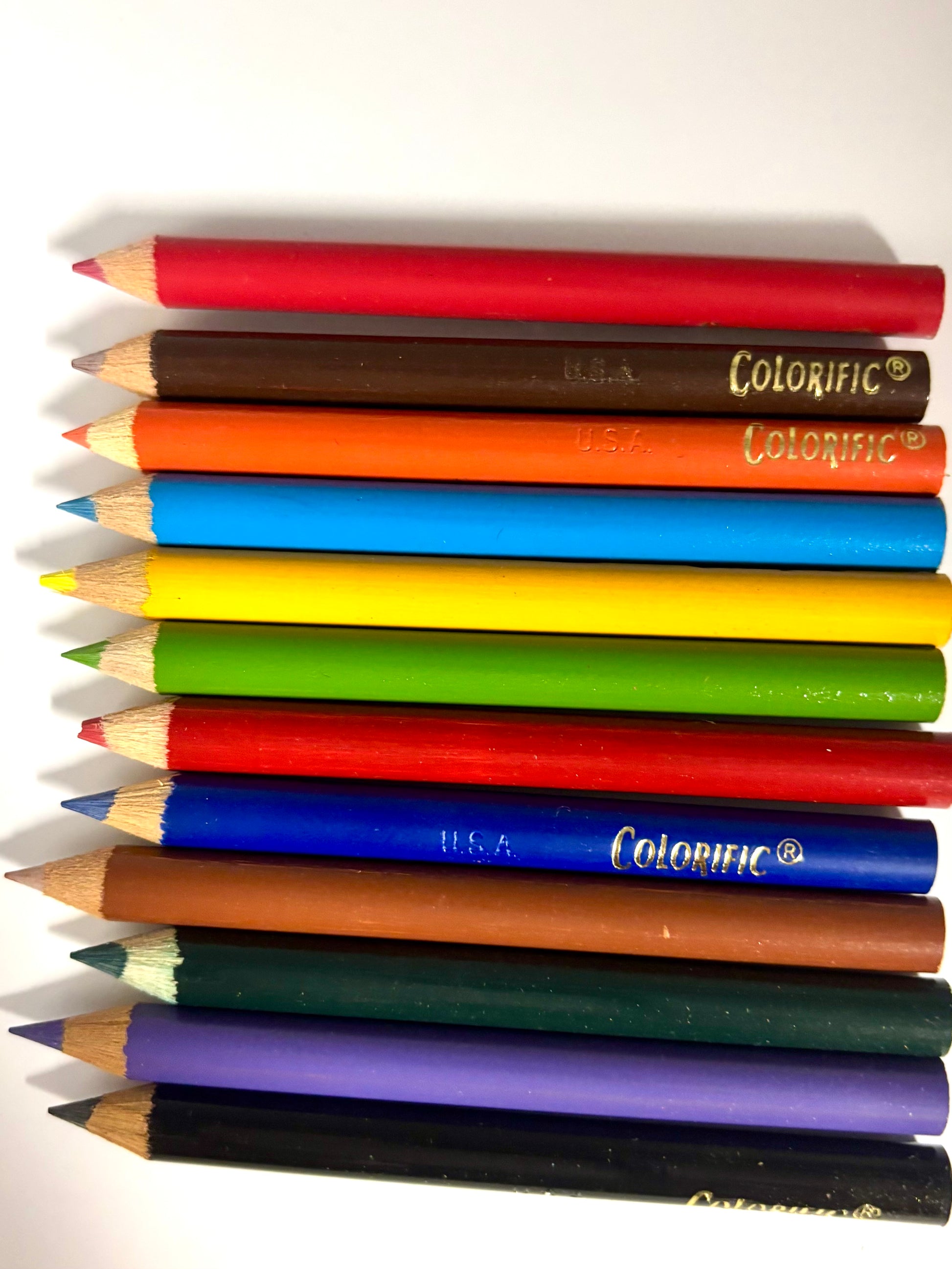 Foohy Short Colored Pencils 12 pack, Item # 10120
