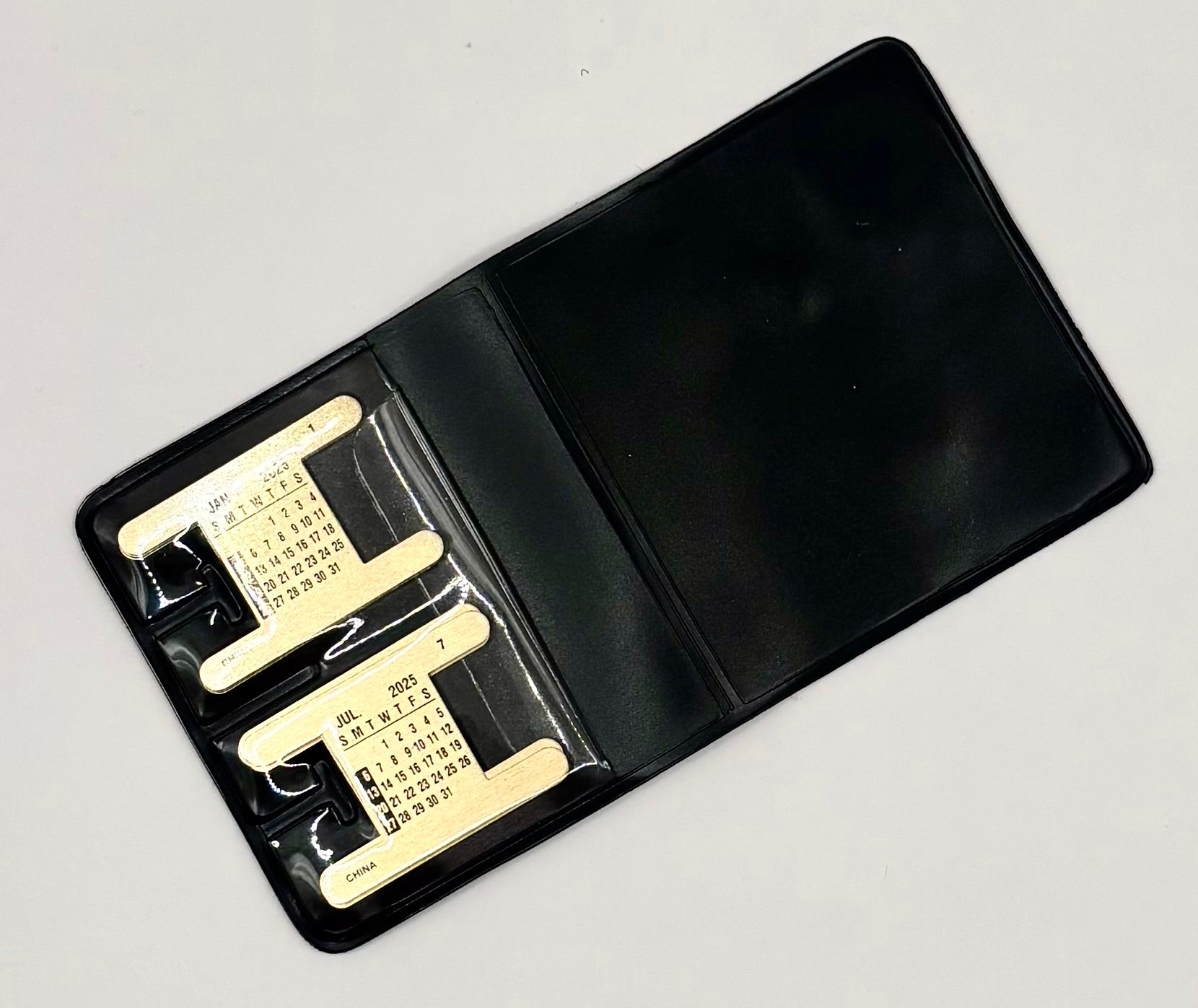 2025 Date Watch Calendar - H-Shaped