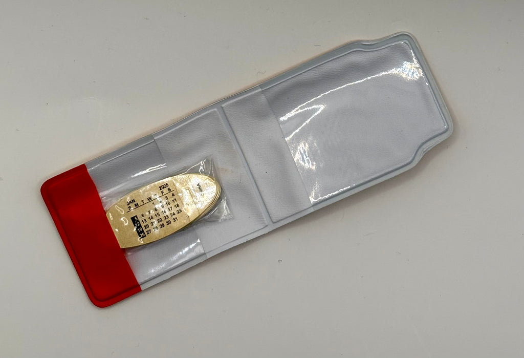 2025 Date Watch Calendar - Oval