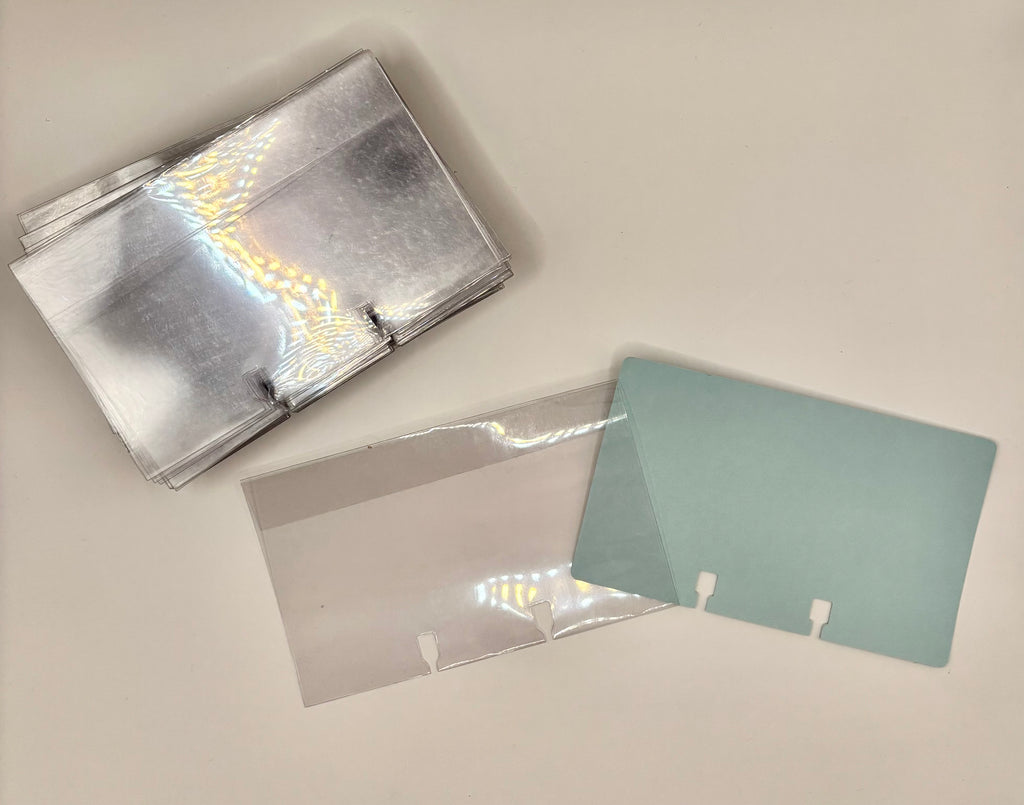 Rolodex Business Card Sleeve Refill 2 5/8" x 4", Item #67691