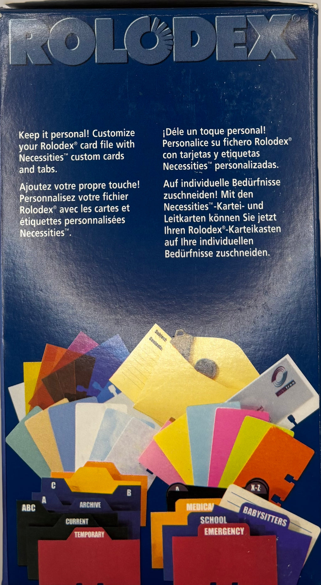 Photo Frame Card File Light Oak, Item # 67381