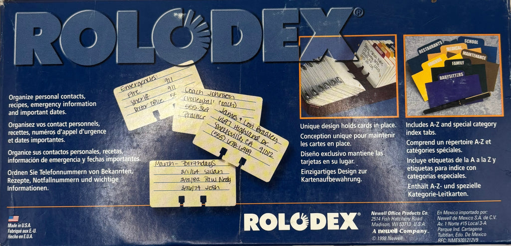 250 Card Capacity Open Card File - Burgundy, Item # 67322