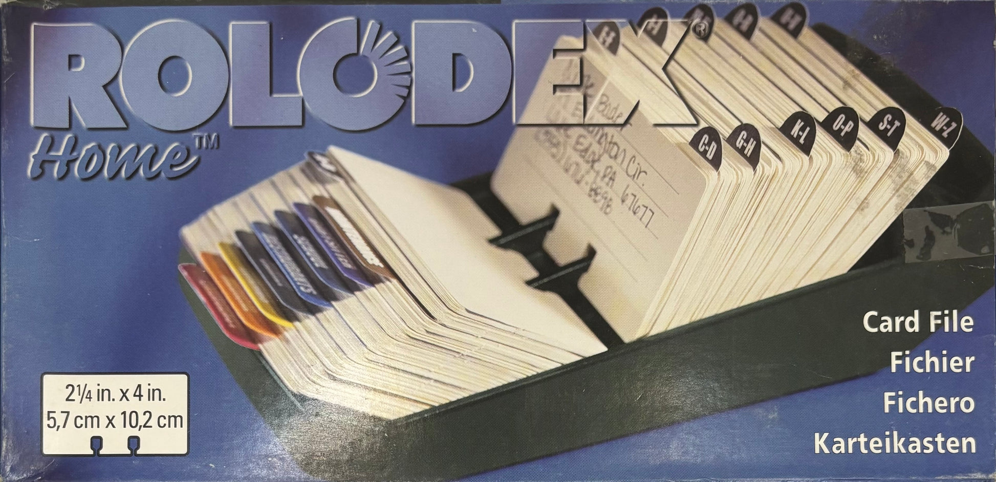 250 Card Capacity Open Card File - Hunter Green, Item # 67323