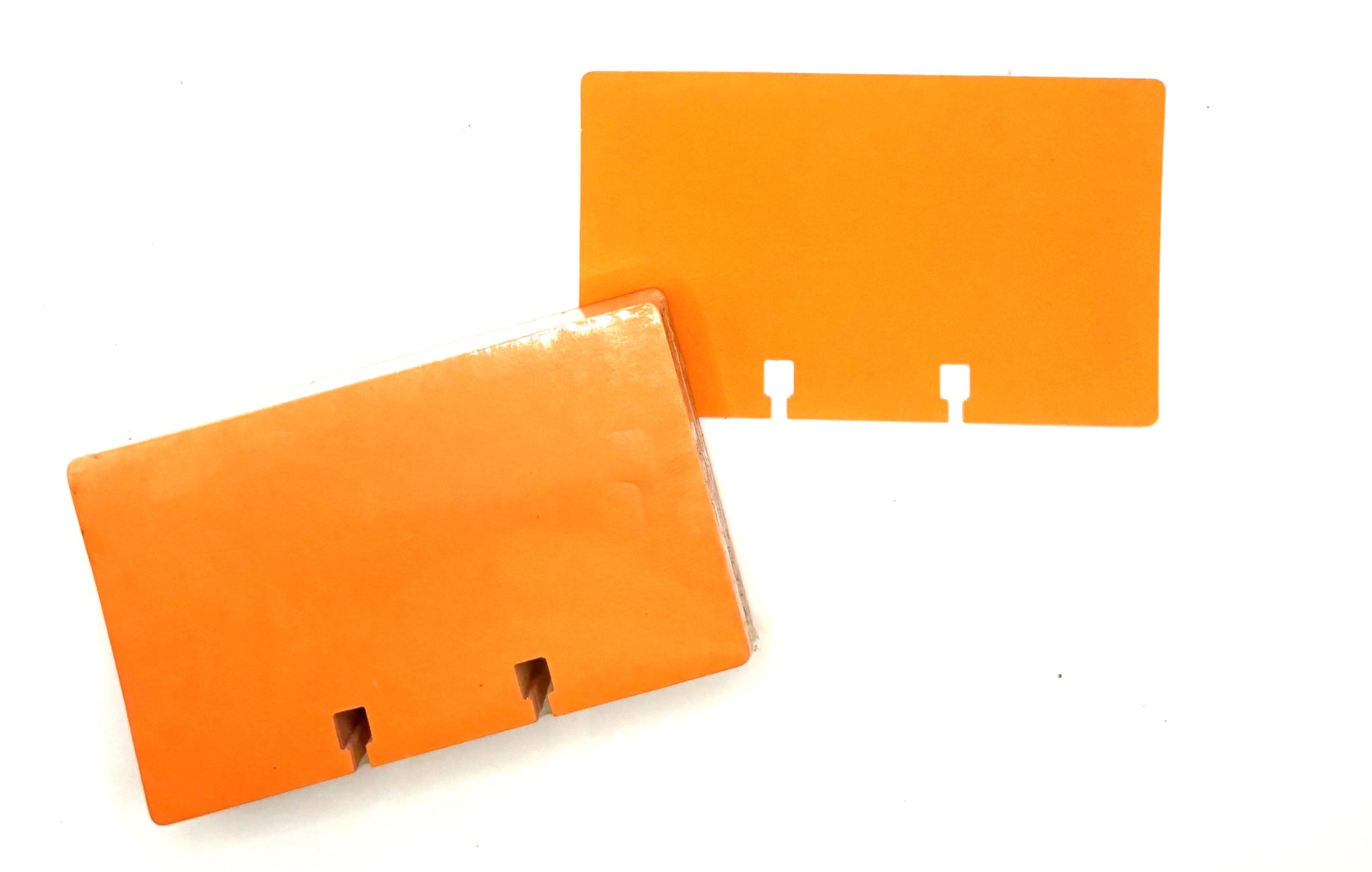 100 - 3" x 5" Orange Refill Cards for Rolodex Card Files, Item # O67582