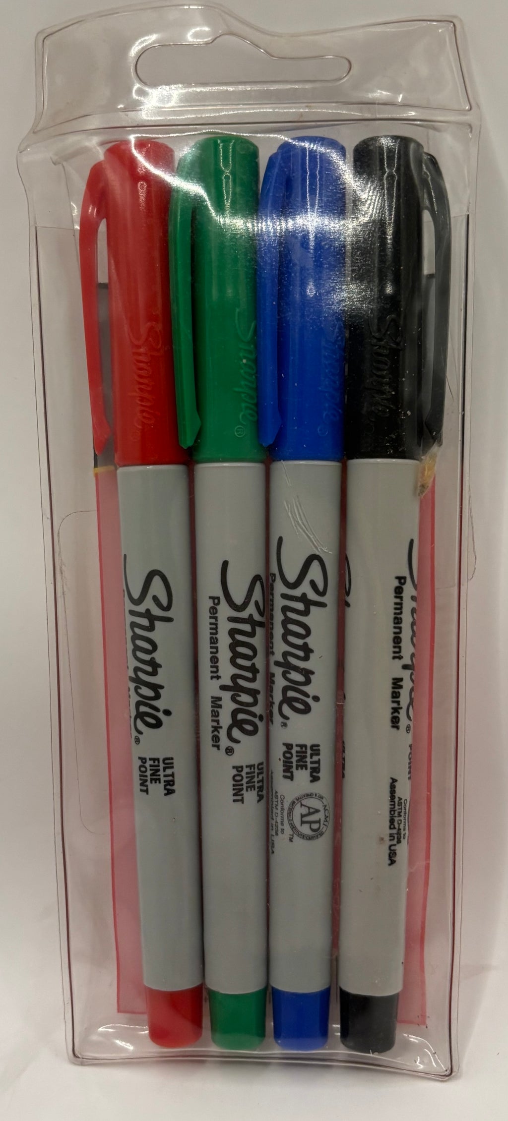 Sharpie Assorted Permanent Markers - Ultra Fine Point, Item # 37074