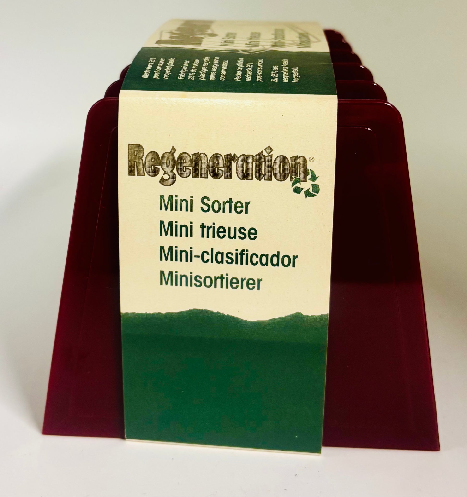 Mini Sorter Burgundy, Item # 45938