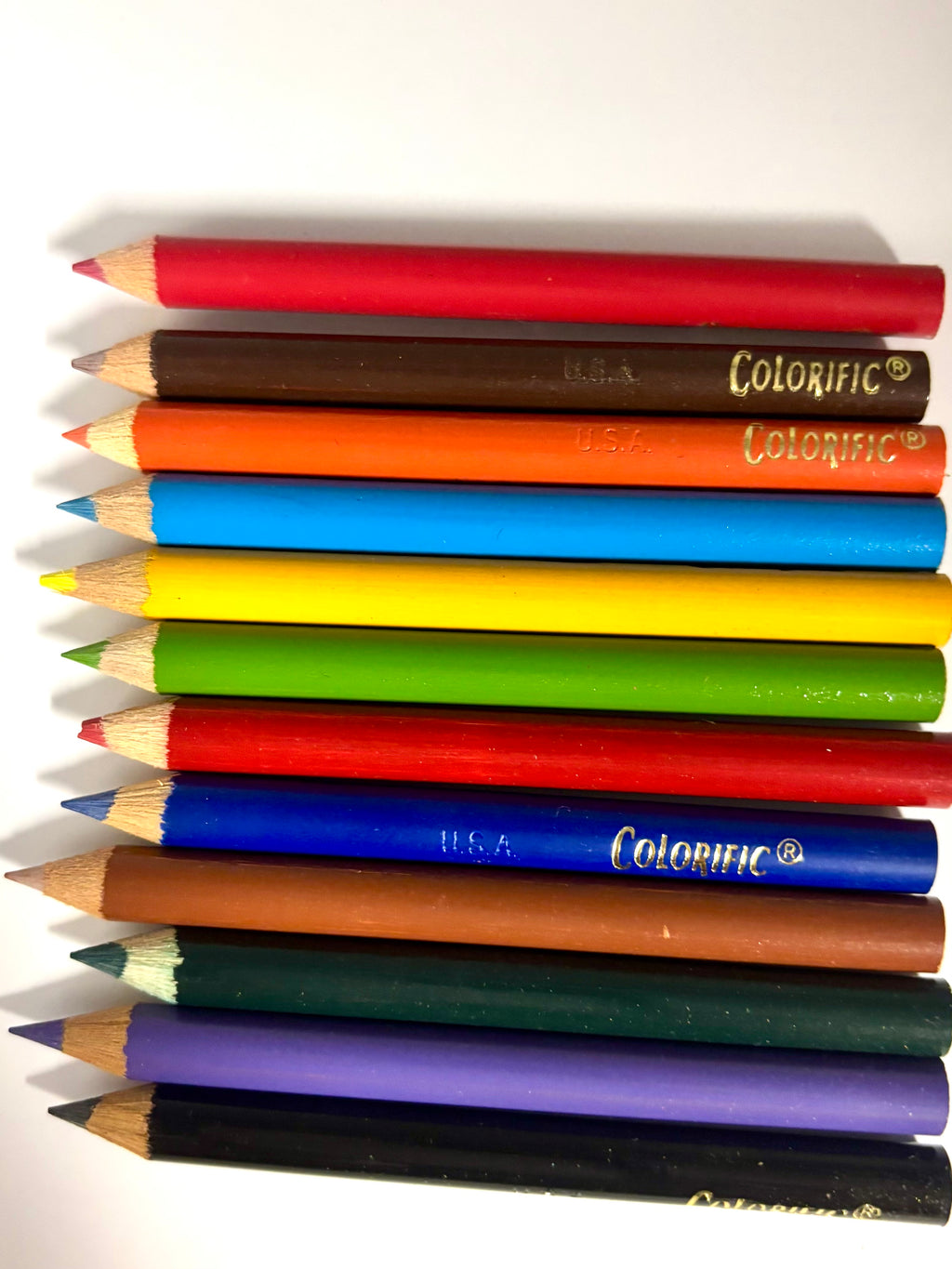Foohy Short Colored Pencils 12 pack, Item # 10120