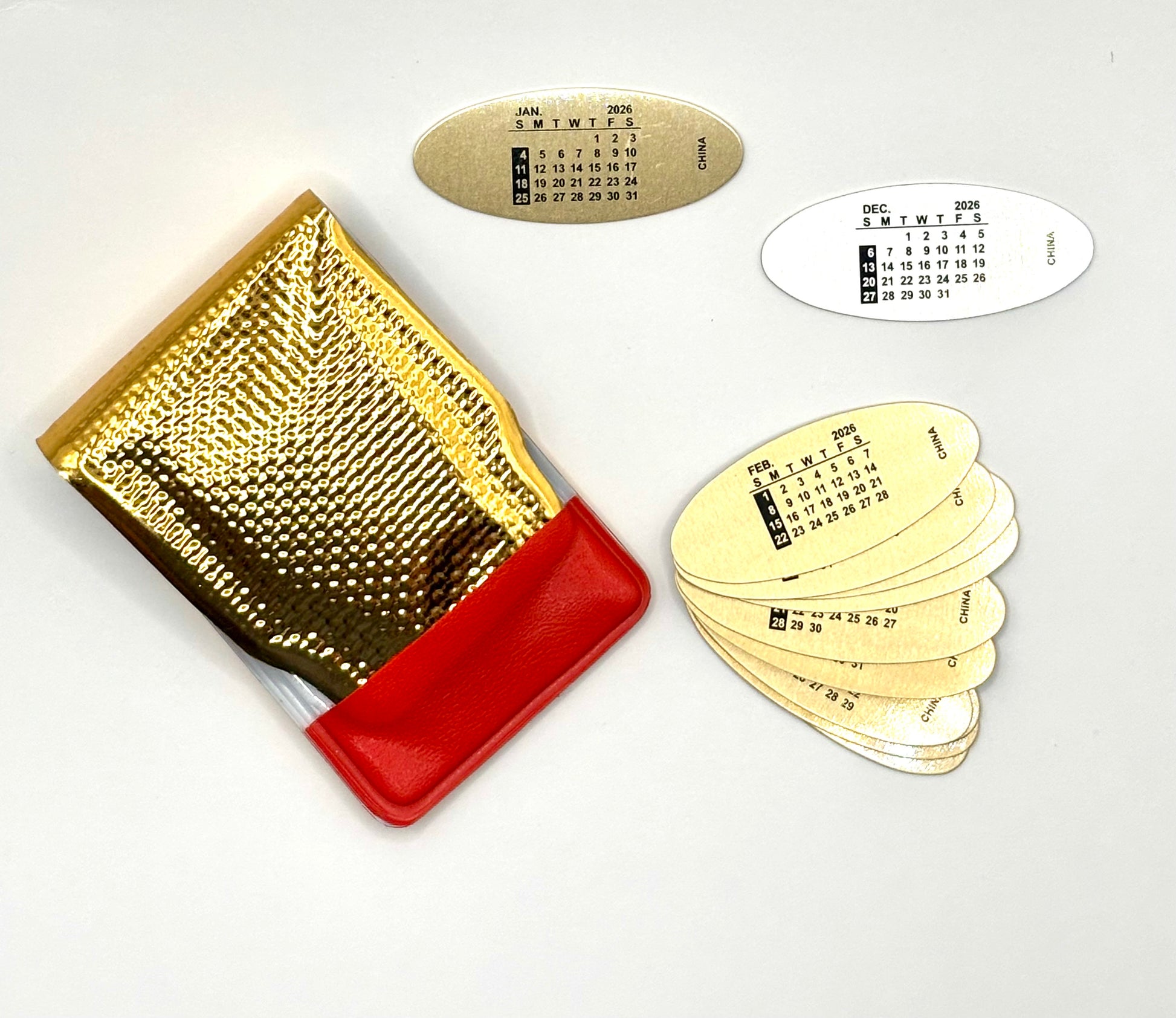 2026 Date Watch Calendar - Oval, Item # 20201-2026